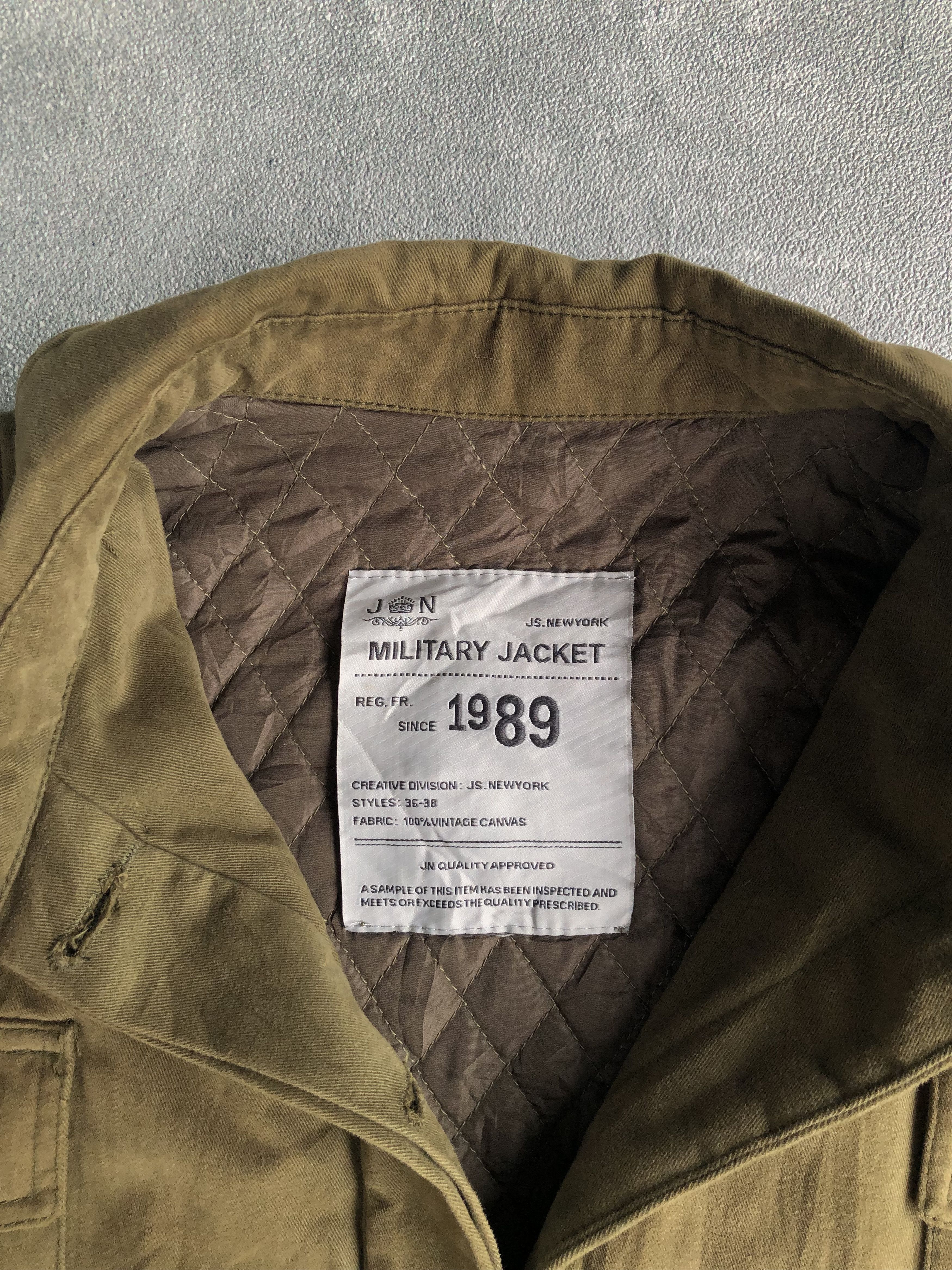 Japanese Brand JS New York Military Jacket Size US XXL / EU 58 / 5 - 2 Thumbnail