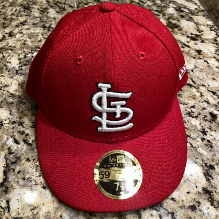 New Era St. Louis Cardinals New Era 59FIFTY Low Profile Hat 7 1/8 Size ONE SIZE - 1 Thumbnail
