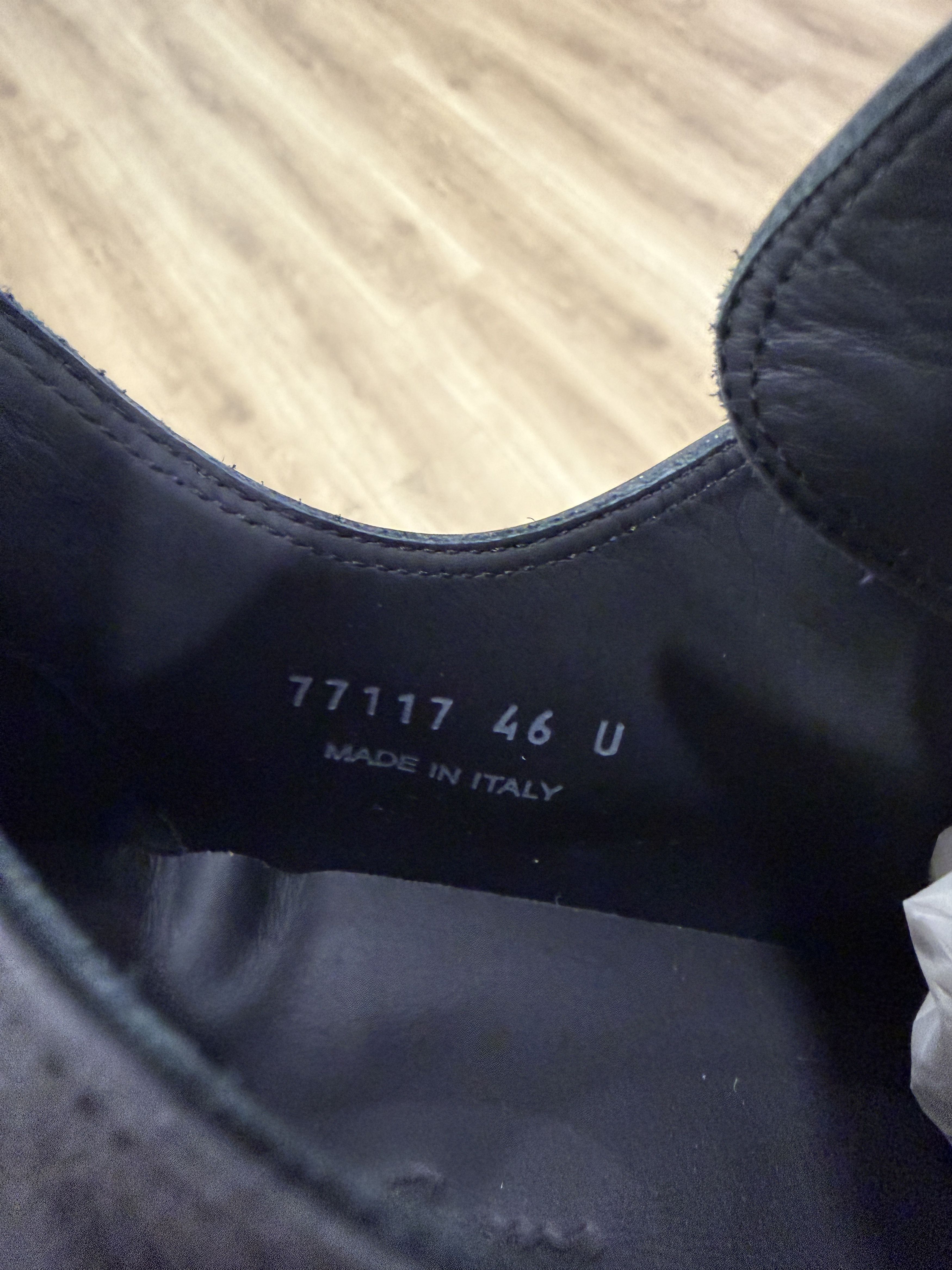 Rick Owens RICK OWENS RAMONE JUMBO LOW BLACK MILK SS26 TEMPLE Size US 13 / EU 46 - 7 Thumbnail