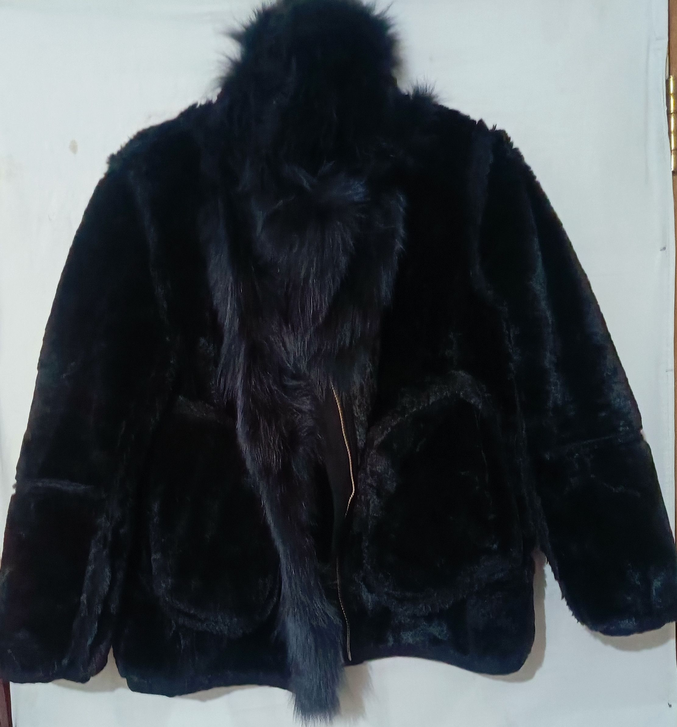 Other City Gee - Fur Suede Raccoons pilot Jacket Size US M / EU 48-50 / 2 - 12 Thumbnail