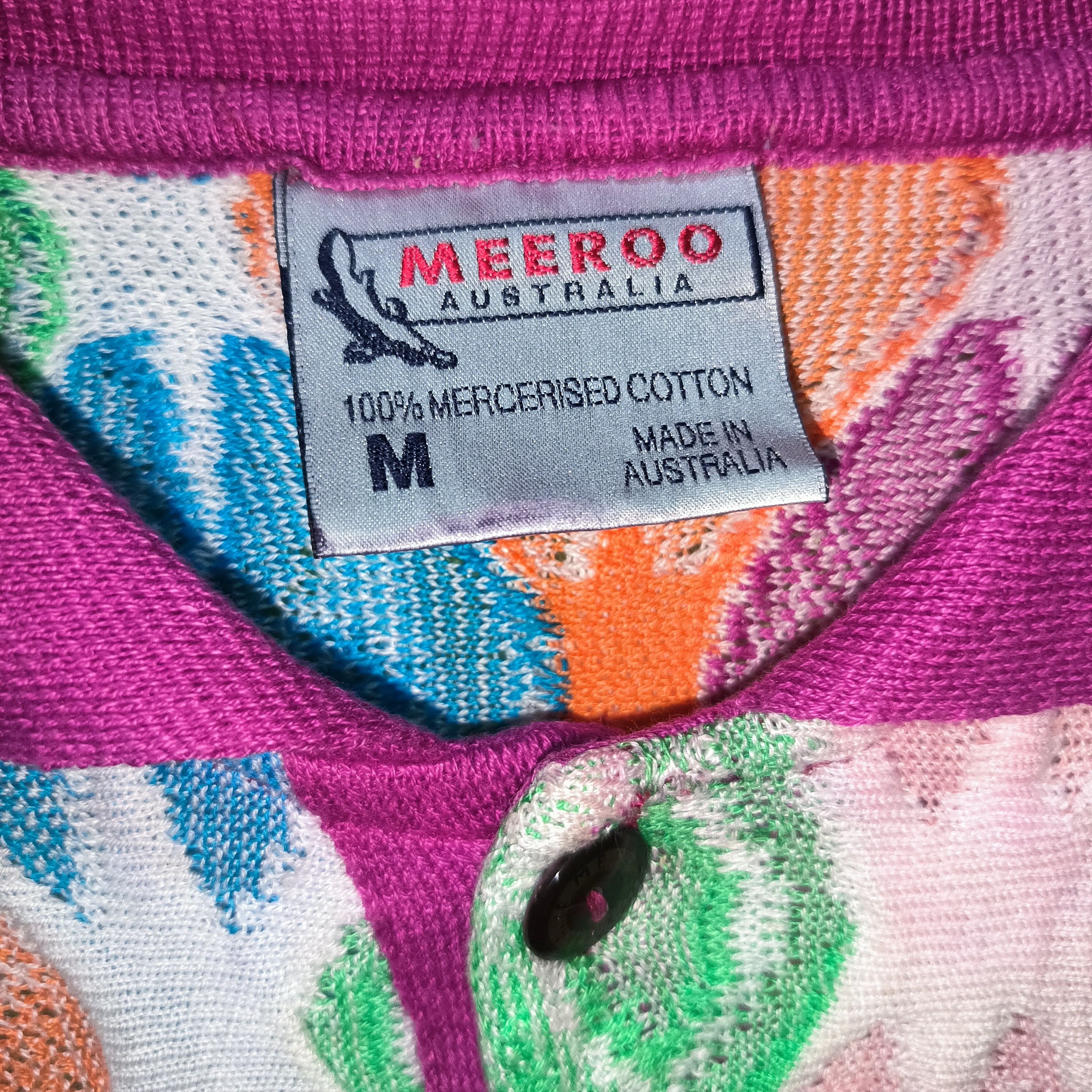 Coogi Vintage Meeroo 3D Cable Polo Coogi Style Size US XL / EU 56 / 4 - 2 Thumbnail