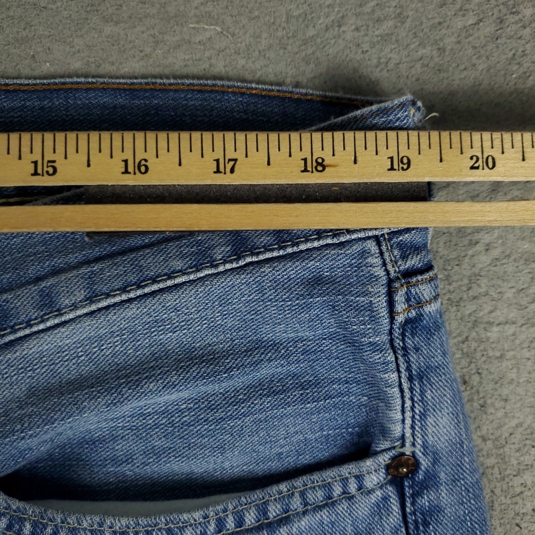 Ralph Lauren Ralph Lauren Jeans Mens 36x32 Blue 867 Classic Relaxed Straight Leg Denim Pants Size US 36 / EU 52 - 3 Thumbnail