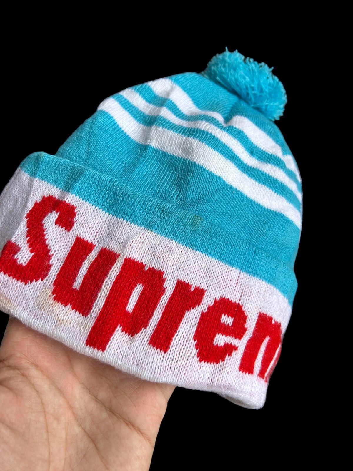 Supreme SUPREME Big Logo Beanie Hats ☠️ Size ONE SIZE - 9 Thumbnail