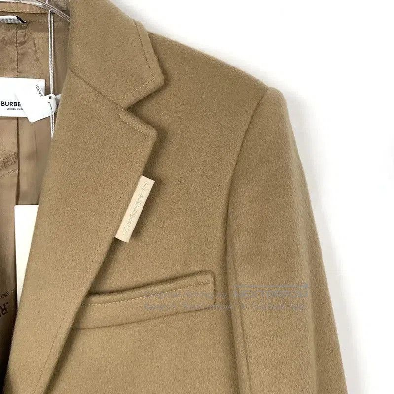 Burberry Burberry Brown Wool Women's Overcoat. Size XS / US 0-2 / IT 36-38 - 3 Thumbnail
