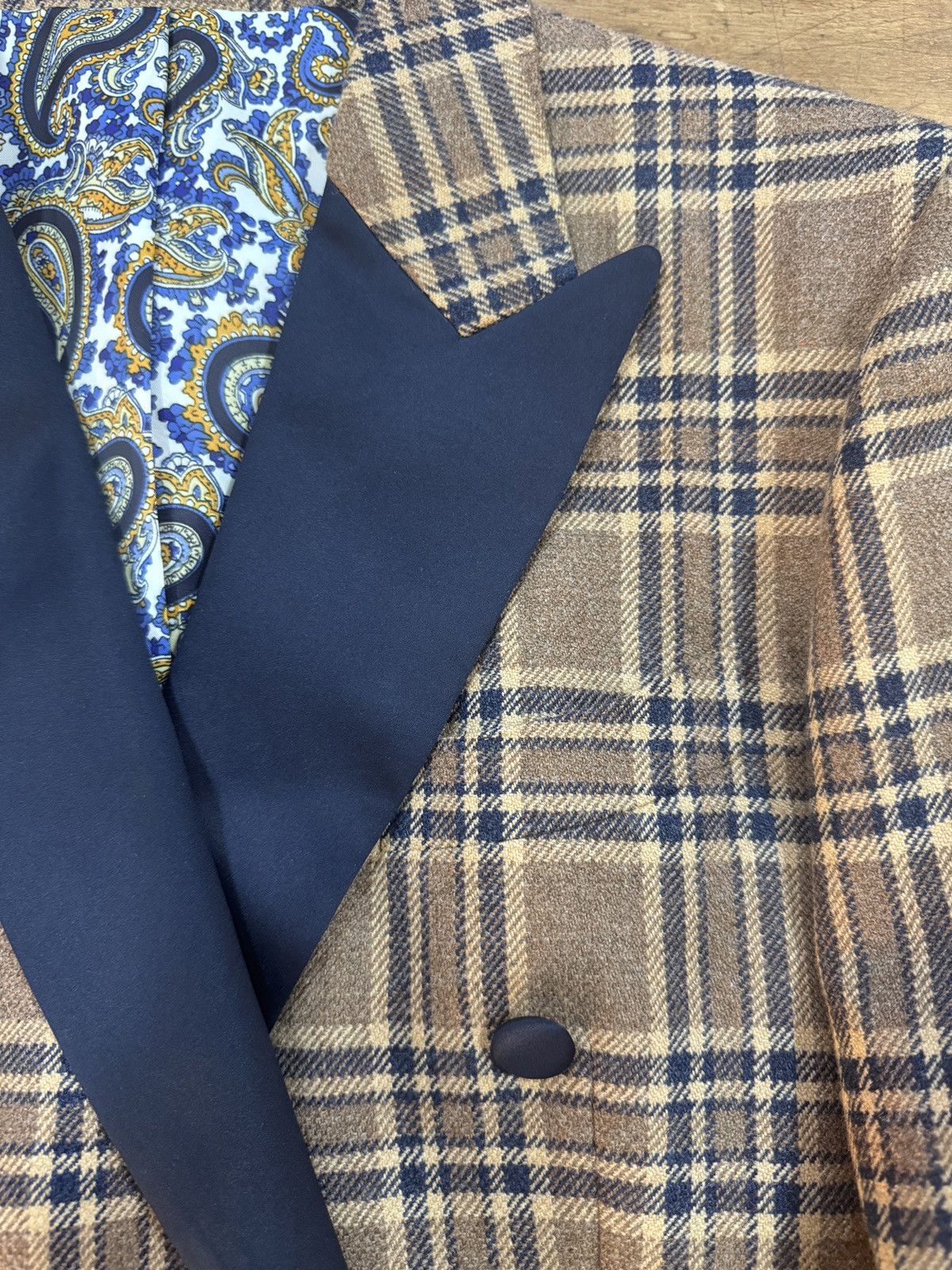 Other Dormeuil DB Dinner Coat Size 38R - 9 Thumbnail