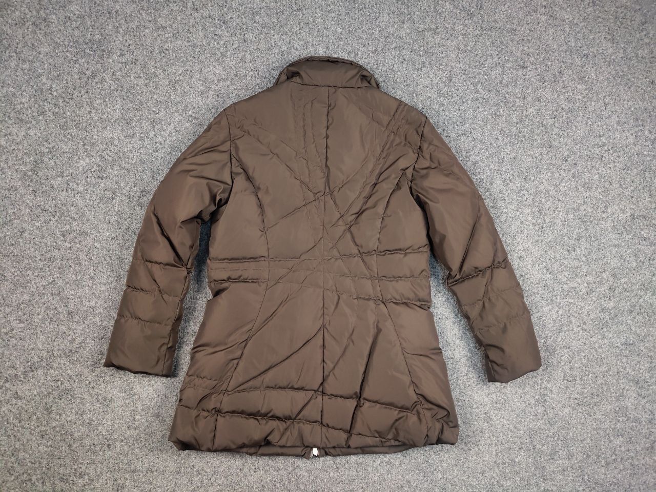 Moncler Vintage Moncler Down Puffer quality Brown Women's Jacket Size L / US 10 / IT 46 - 13 Thumbnail
