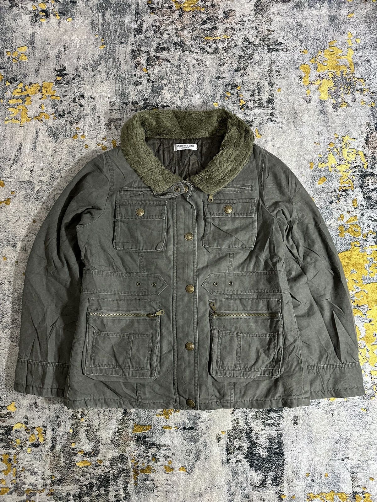 Beauty Beast FLIGHT JACKET STUDDED MULTI POCKET FUR OUR LEGACY STYLE Size US L / EU 52-54 / 3 - 1 Thumbnail