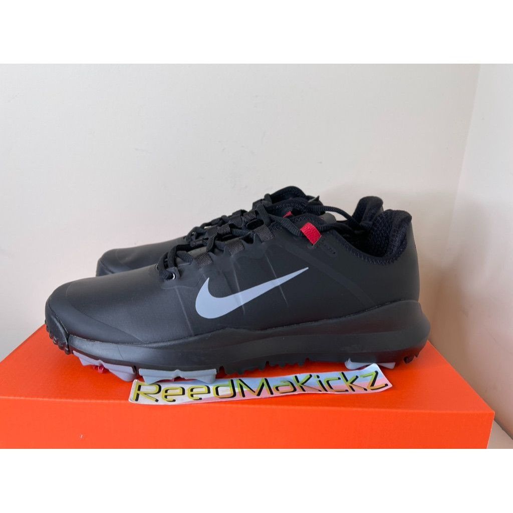 image of Nike Tiger Woods Tw'13 Black Golf Shoes 2023 W/ Spike Mens 1 (Size 14)