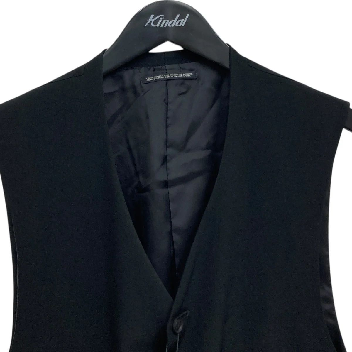 Yohji Yamamoto Yohji Yamamoto pour homme/ 25SS Tuxedo Gilet Size US L / EU 52-54 / 3 - 3 Thumbnail