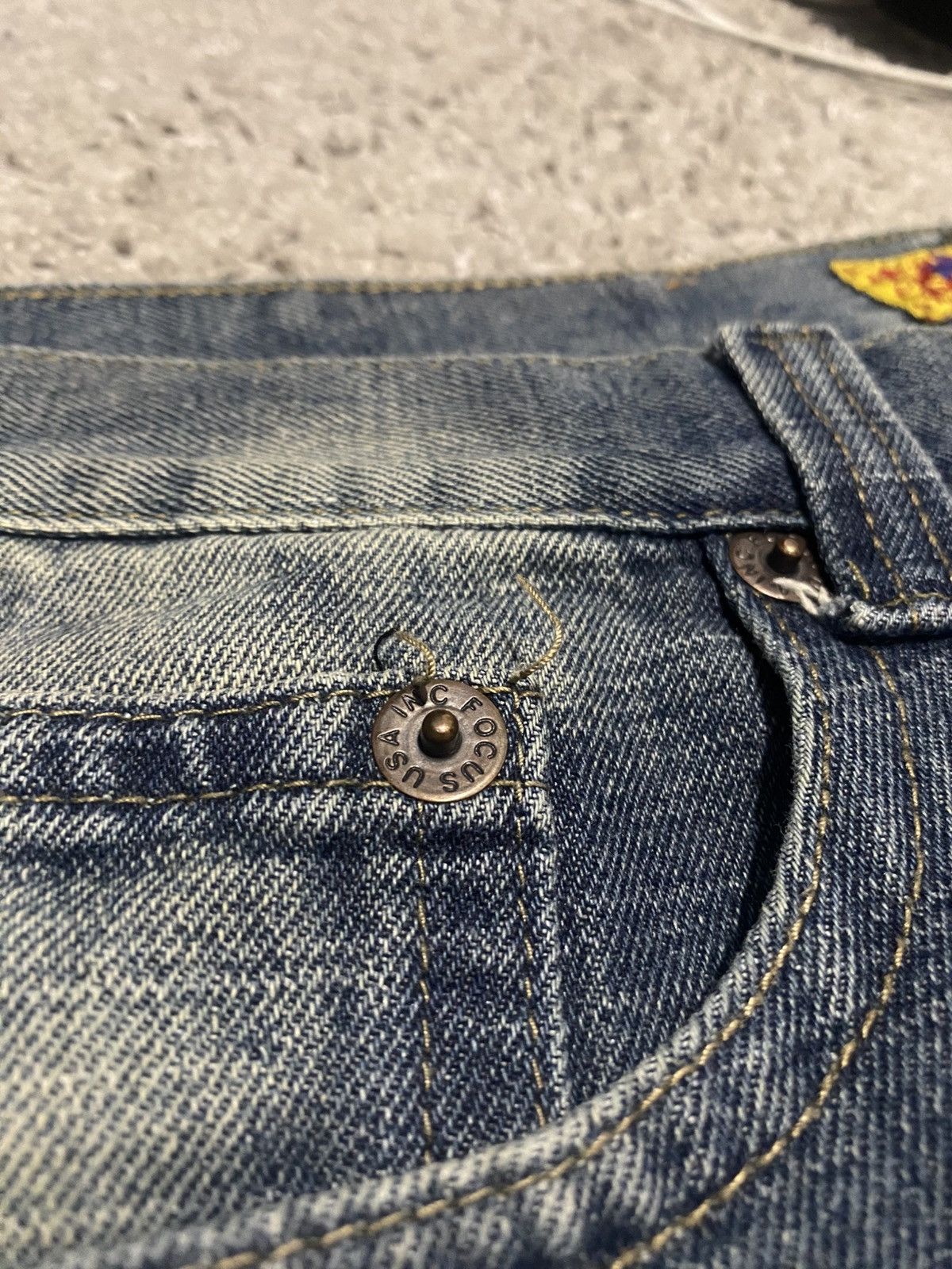 FUSAI × Japanese Brand × Vintage FUSAI Japanese Denim Pants y2k baggy drip Archive jeans Size US 40 / EU 56 - 18 Thumbnail