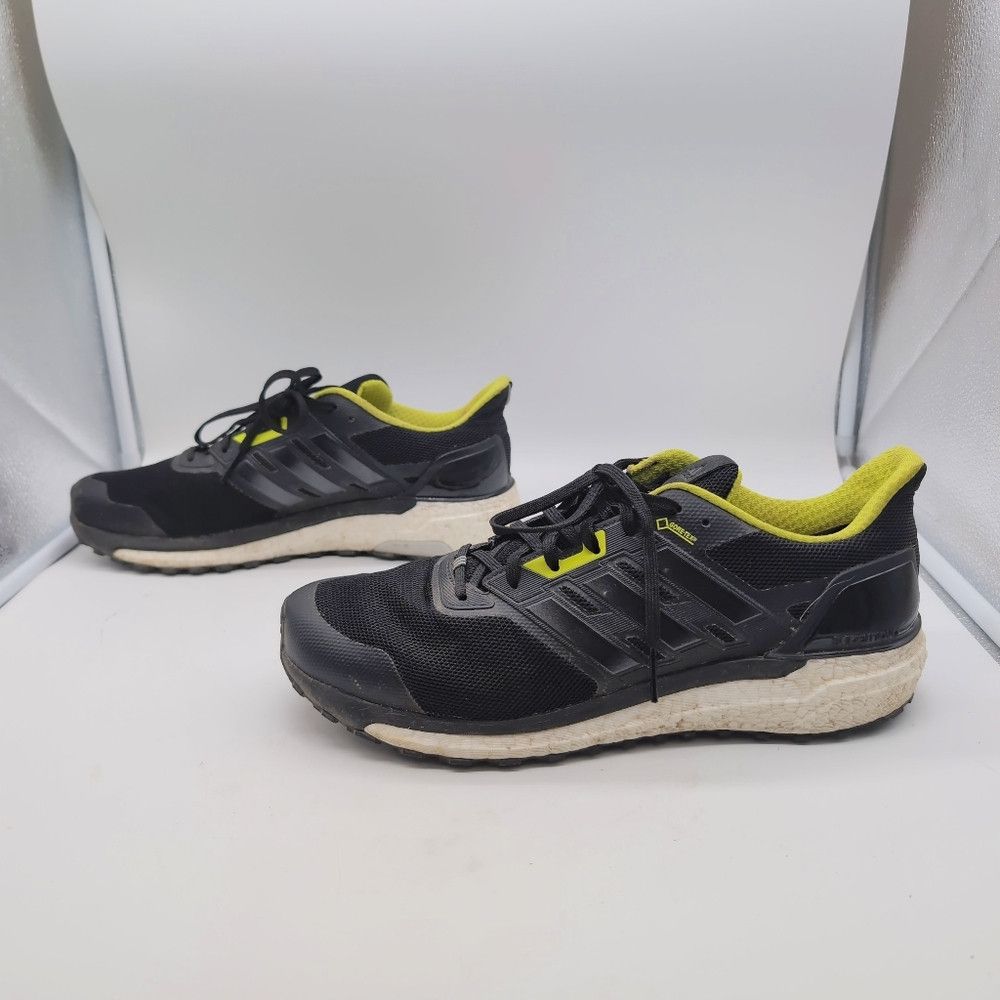 Adidas Adidas Supernova GTX Sz 13 Men's Black and Yellow Running S Size US 13 / EU 46 - 4 Thumbnail