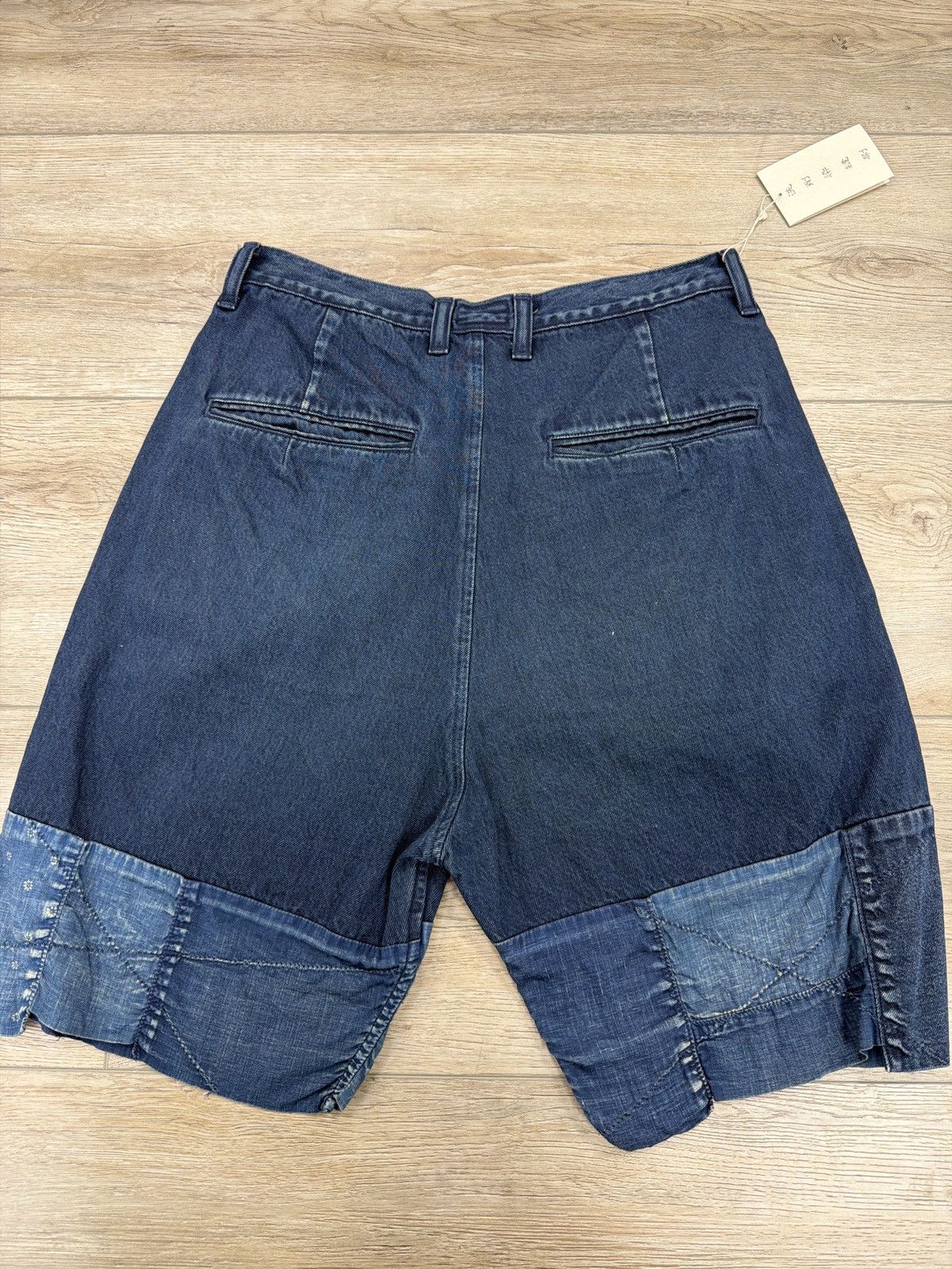 Kapital Kapital IDG denim shorts extra large blue Size US 36 / EU 52 - 2 Thumbnail