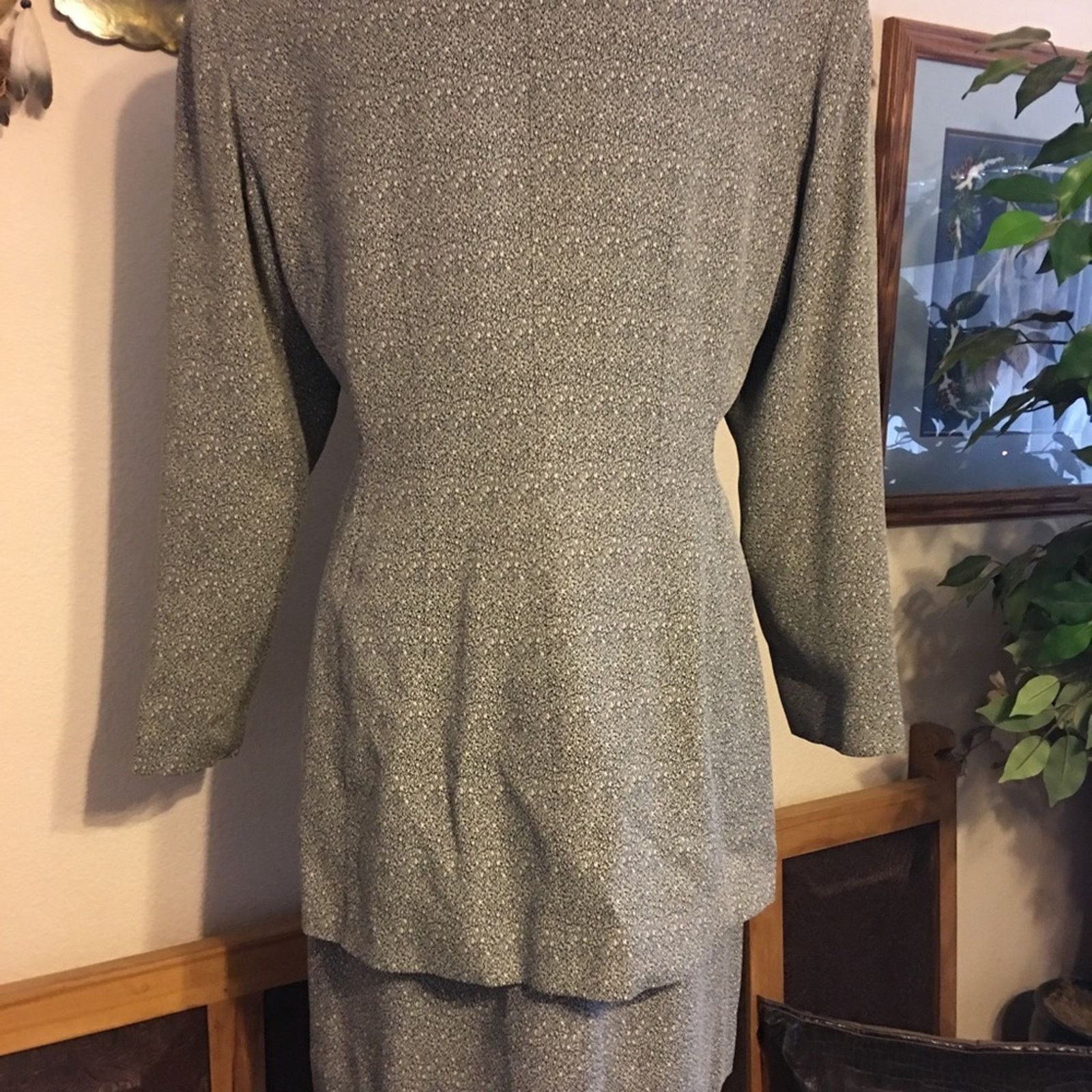 Other Casual Corner double breasted jacket skirt set 10 Size L / US 10 / IT 46 - 4 Thumbnail