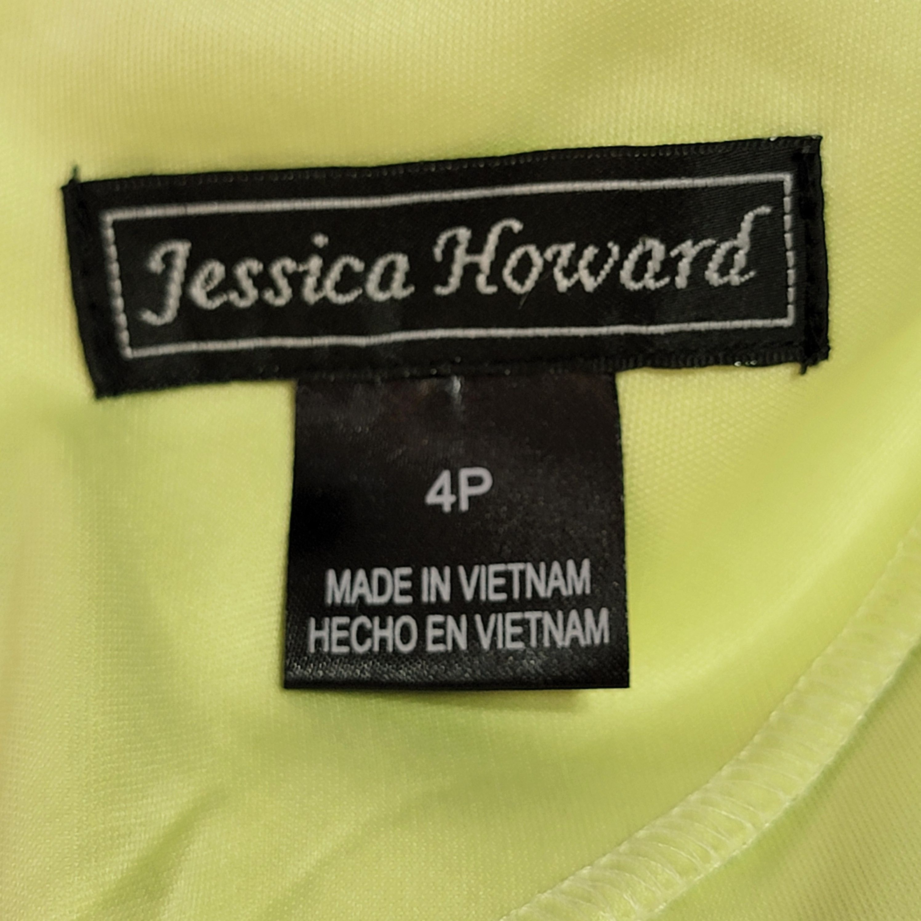 Other Jessica Howard Sleeveless Dress Lace Flowers - Size 4 Petite Size S / US 4 / IT 40 - 5 Thumbnail