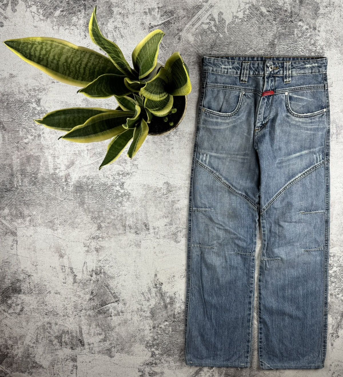 Diesel Diesel Vintage Hip Hop Rap Pocket Washed American USA 90s Jeans Pants Trousers Size US 29 - 2 Thumbnail