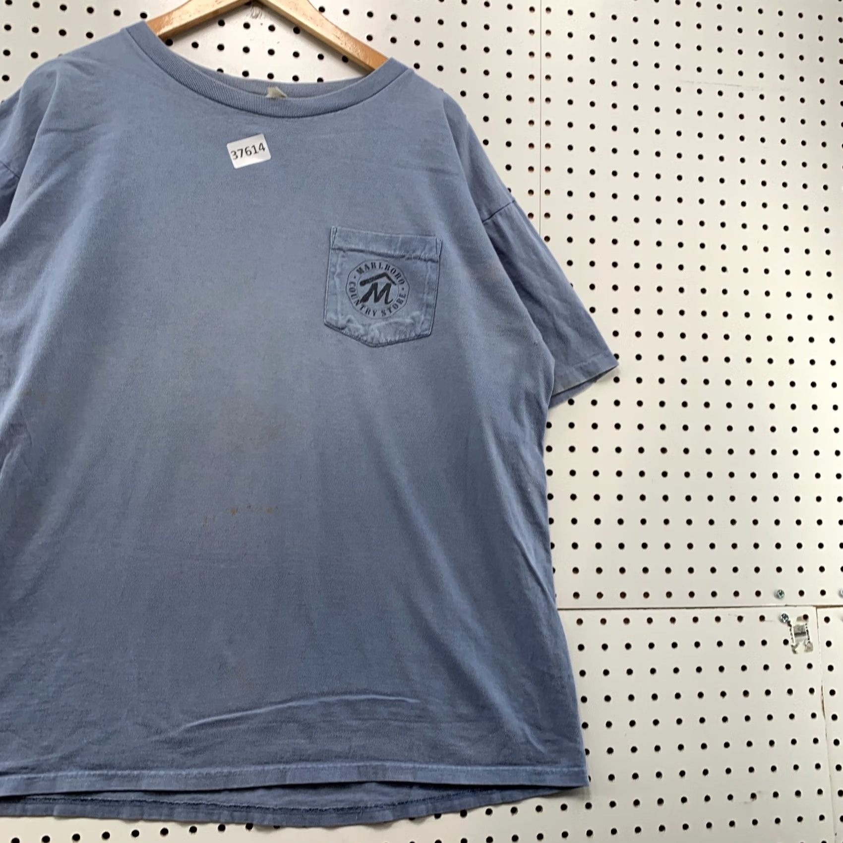 Marlboro VINTAGE Marlboro Shirt Mens XL Blue Cowboys Boots Pocket Fits Made USA Size US XL / EU 56 / 4 - 5 Thumbnail