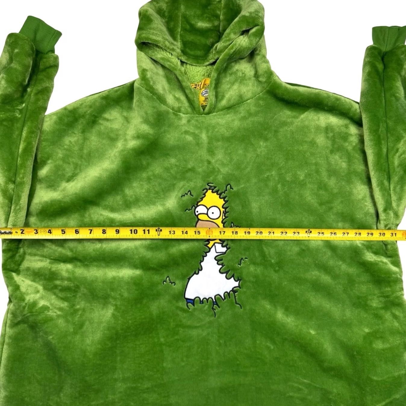 Primark Homer The Simpsons Robe Hoodie Fleece Lined Green S/M Mens Size US M / EU 48-50 / 2 - 7 Thumbnail