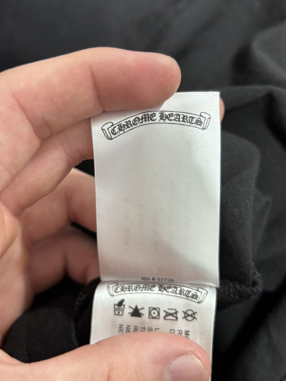 Chrome Hearts Chrome Hearts Foti Black Tee Size US XXL / EU 58 / 5 - 7 Thumbnail