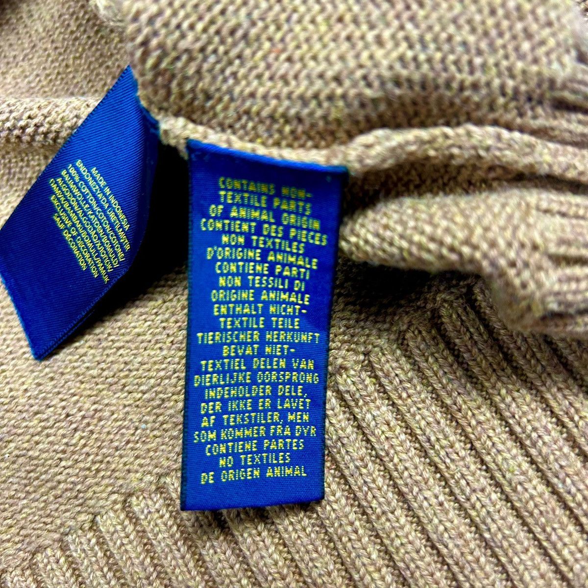 Polo Ralph Lauren Camel Tan, Size XXL – Polo Ralph Lauren Quarter- Sweater Size US XXL / EU 58 / 5 - 8 Thumbnail