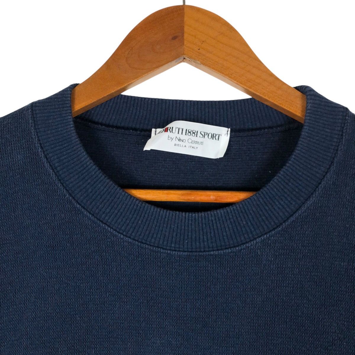 Cerruti 1881 Nino CERRUTI Embroidery Logo Sweatshirt Size US L / EU 52-54 / 3 - 3 Thumbnail