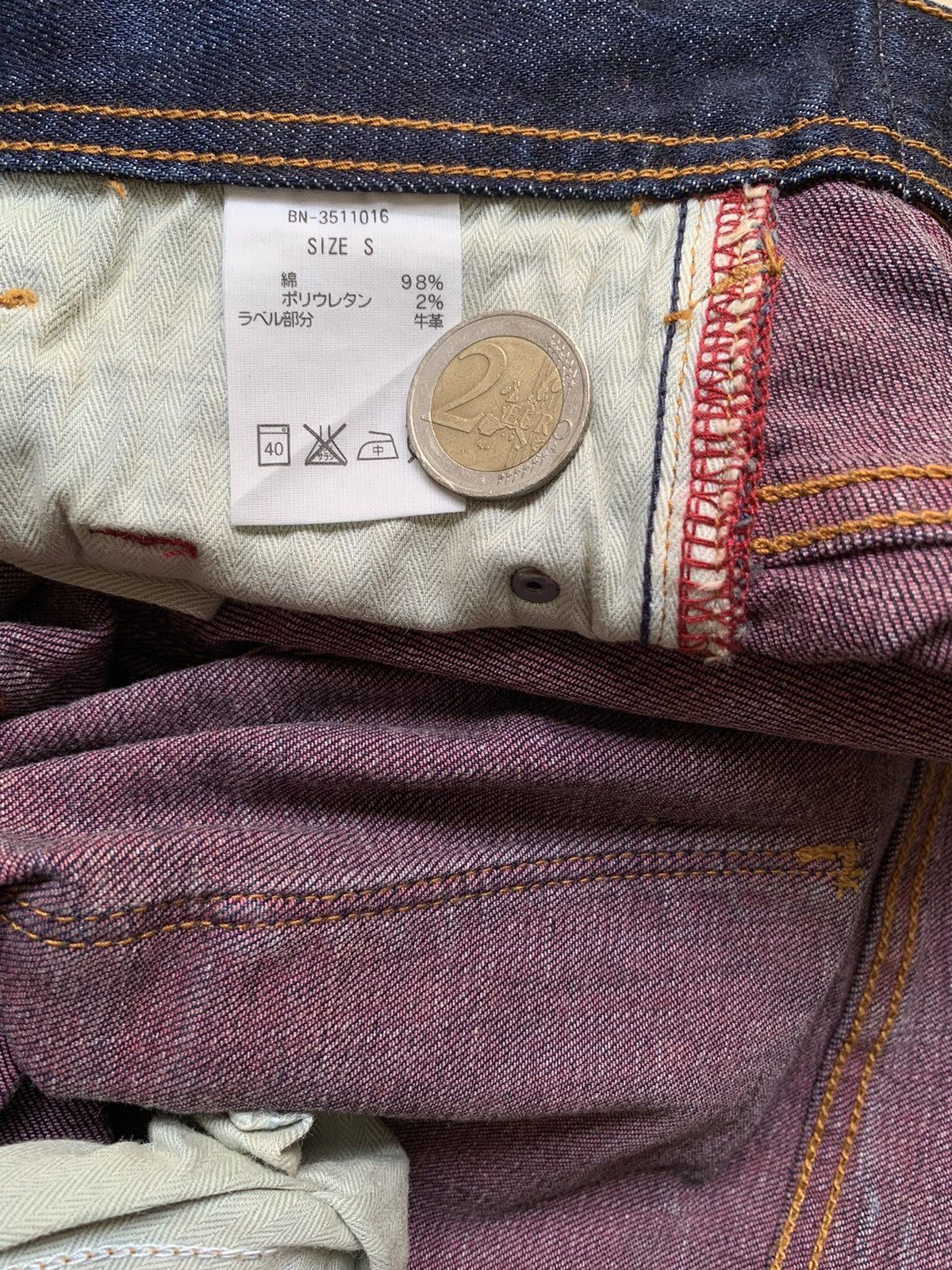 Japanese Brand Back number tokyo lightning jeans Size US 28 / EU 44 - 9 Thumbnail