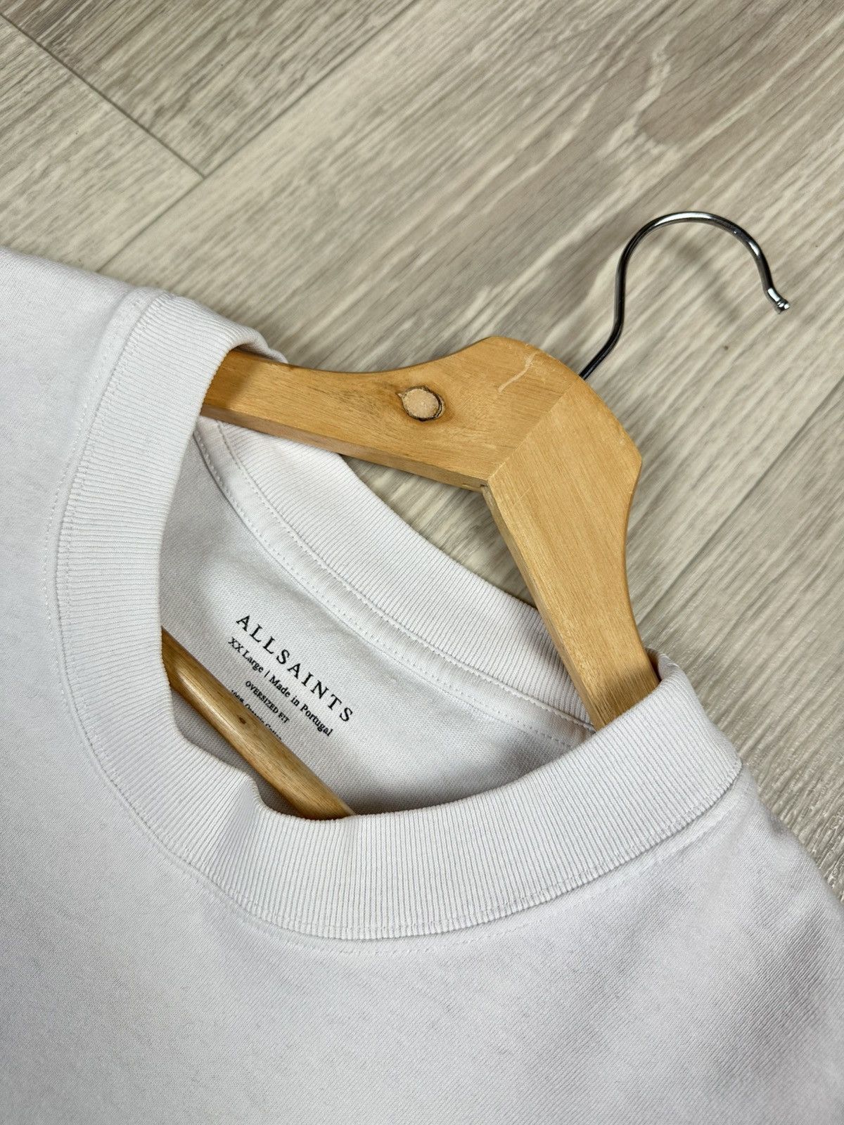 Allsaints Allsaints Activist Big Crazy Logo Oversized Crew T-Shirt Size US XXL / EU 58 / 5 - 6 Thumbnail