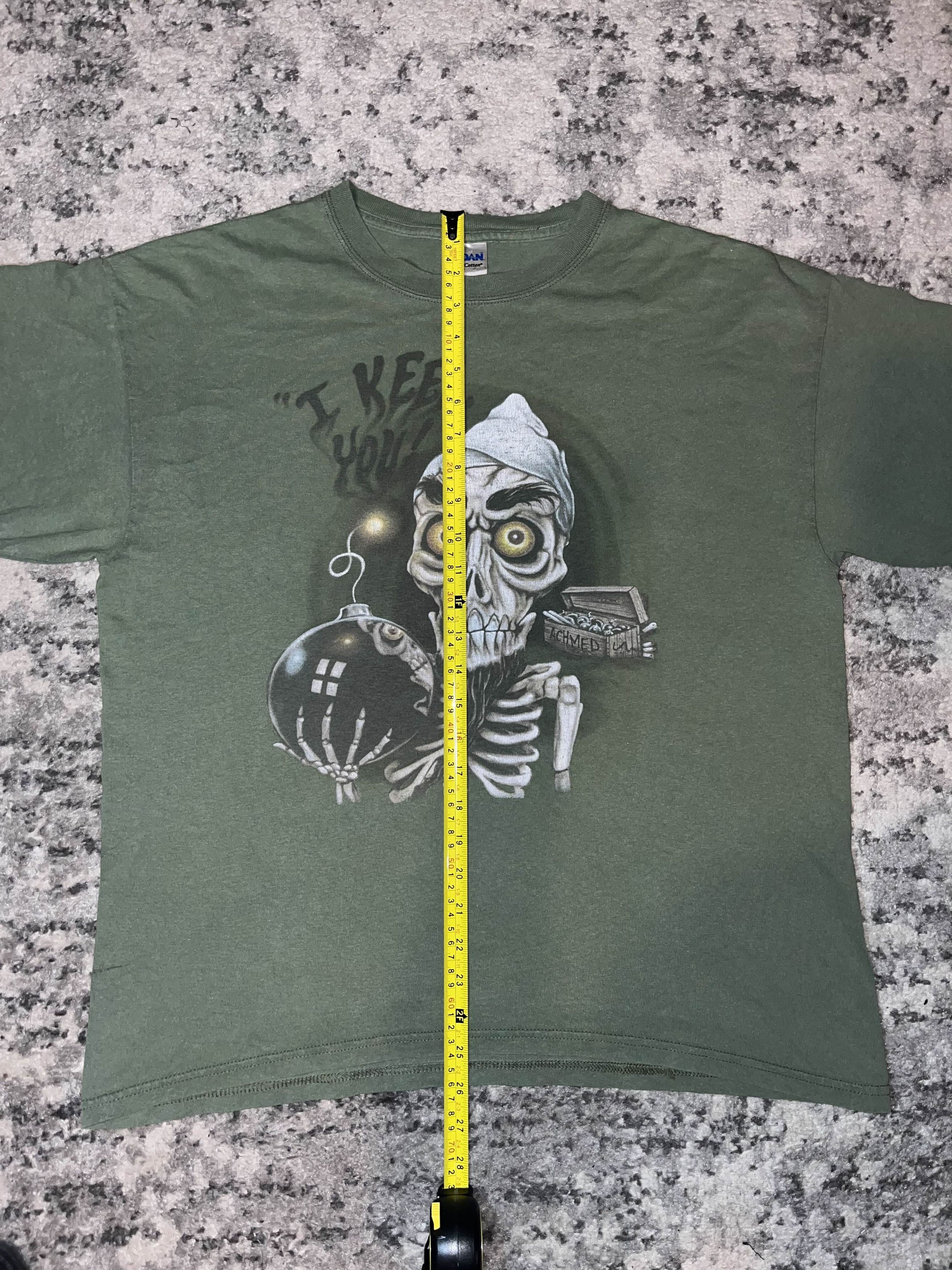 Vintage Y2K Jeff Dunham Achmed Comedy Shirt Size US L / EU 52-54 / 3 - 7 Thumbnail