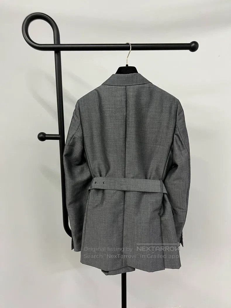 Prada Prada Grey laced suit jacket Size XS / US 0-2 / IT 36-38 - 2 Thumbnail