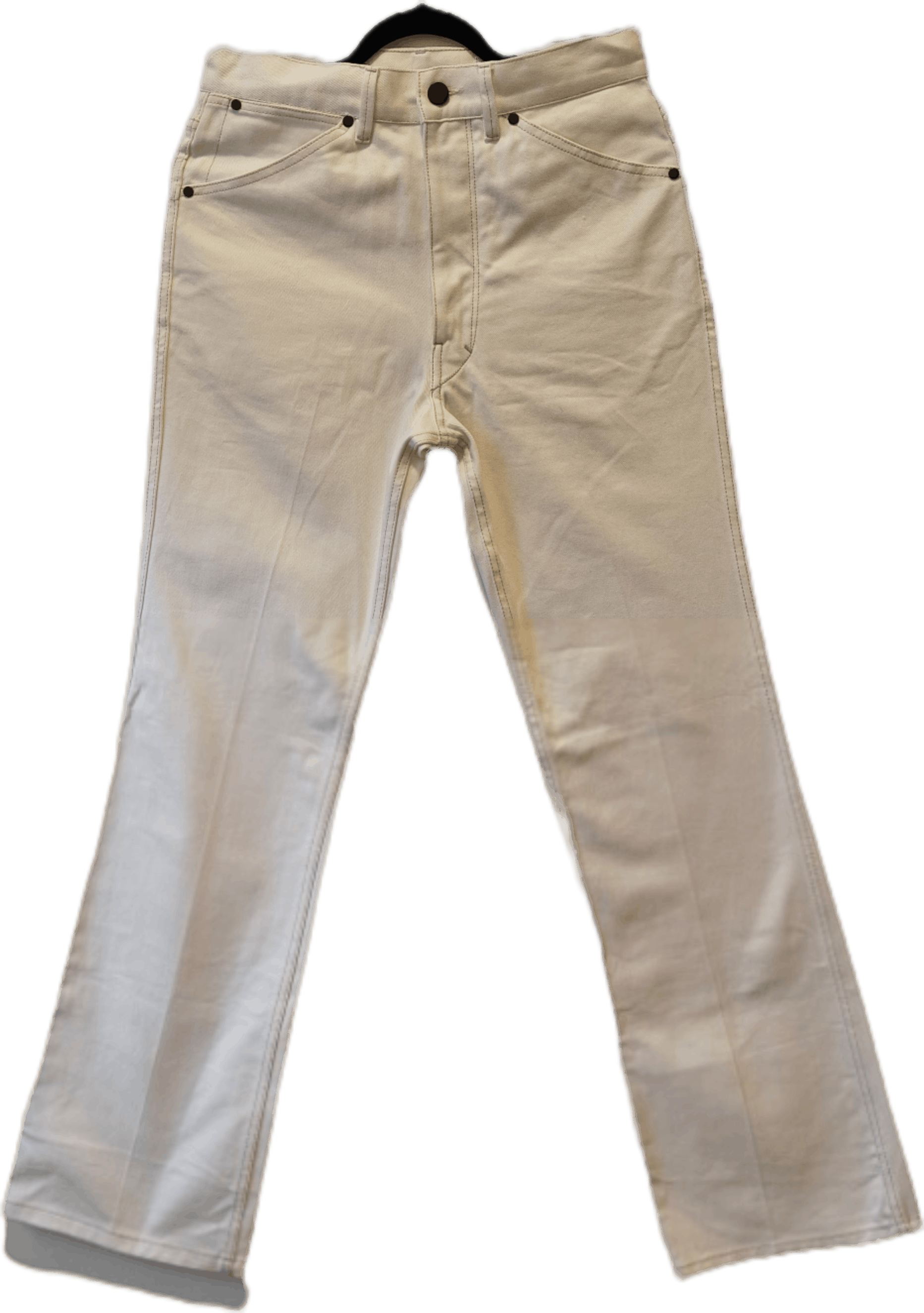 Lemaire Lemaire flared white denim trousers size 48 eu $600 Size US 32 / EU 48 - 1 Thumbnail
