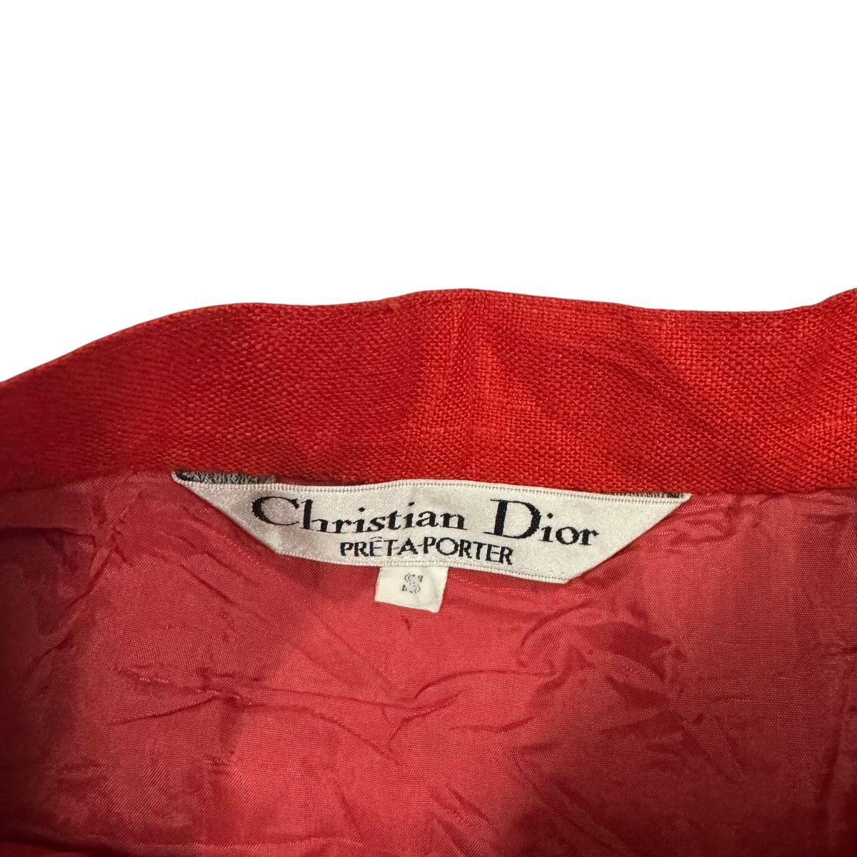 Christian Dior Monsieur Vtg🔥Christian Dior Pret-A-Porter Mini Skirt Size 22" - 16 Thumbnail