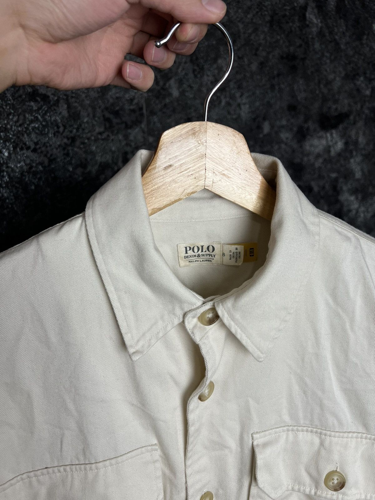 Denim & Supply Ralph Lauren × Polo Ralph Lauren × Ralph Lauren Ralph Lauren Denim&Supply Long Sleeve Button Up Shirt Jacket Size M / US 6-8 / IT 42-44 - 3 Thumbnail