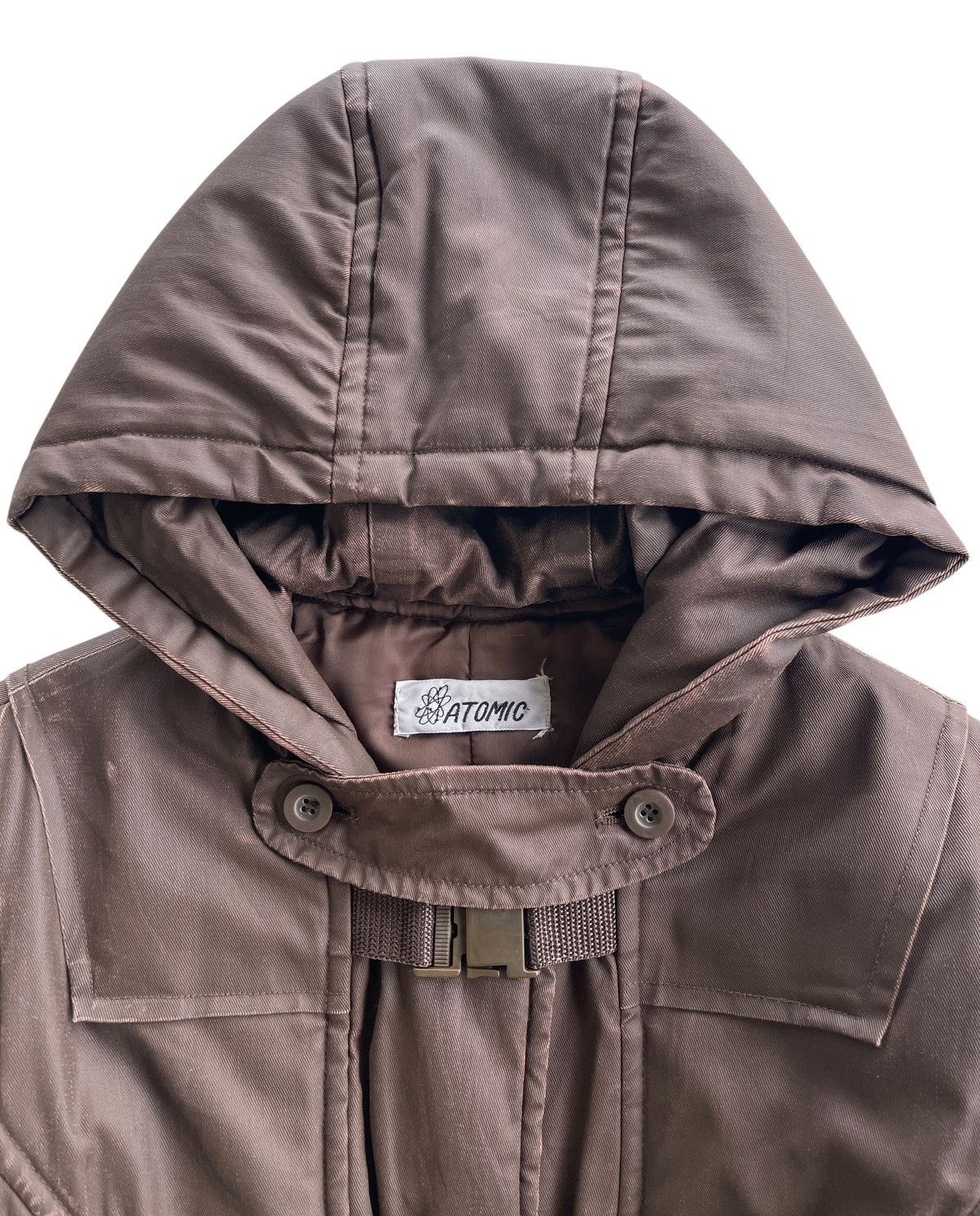 Atomic Atomic Waxed Parka Hooded Jacket Size M / US 6-8 / IT 42-44 - 7 Thumbnail