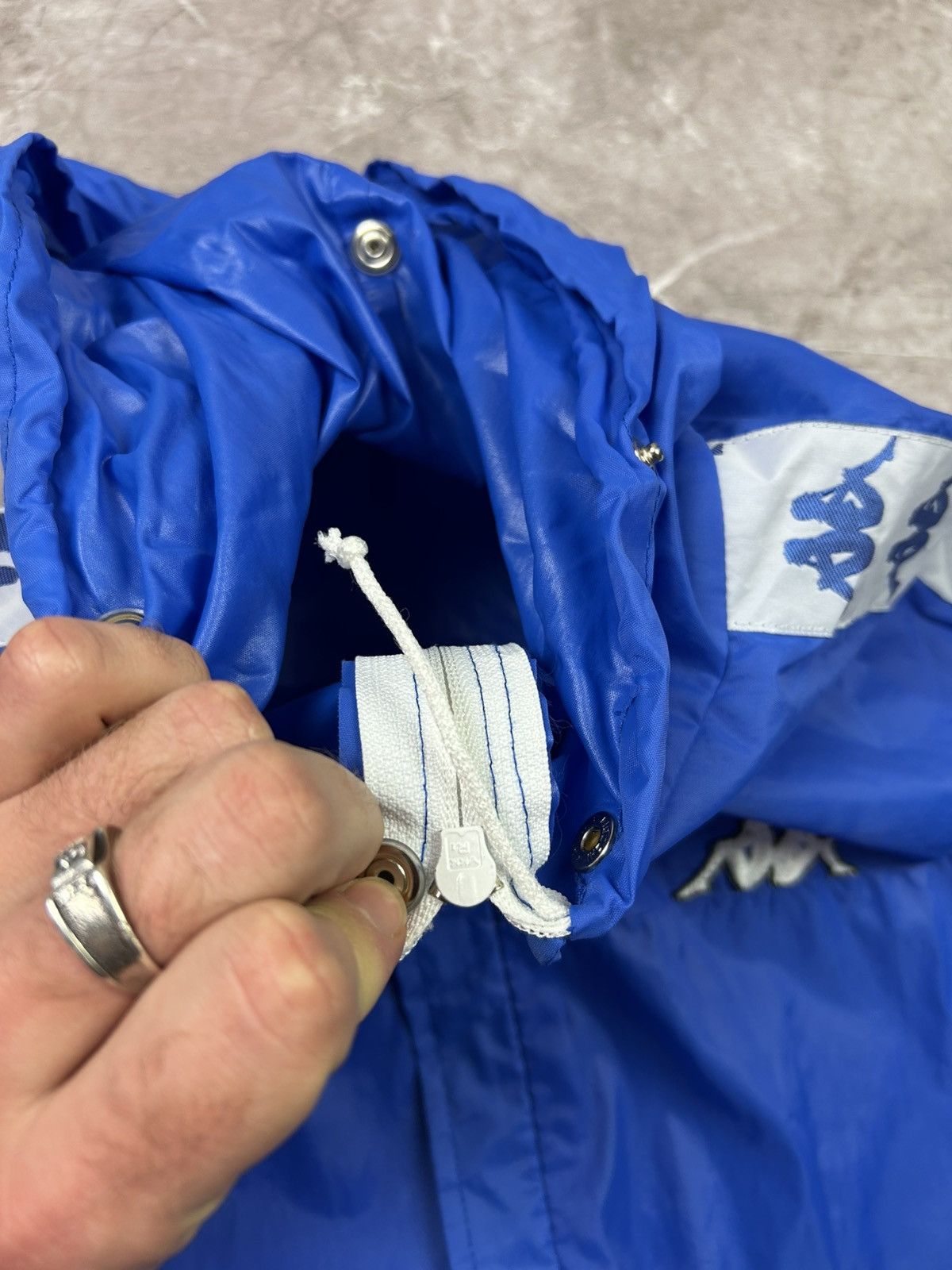 Kappa × Vintage Vintage 90's Kappa Juventus jacket Made in Italy Size US L / EU 52-54 / 3 - 8 Thumbnail