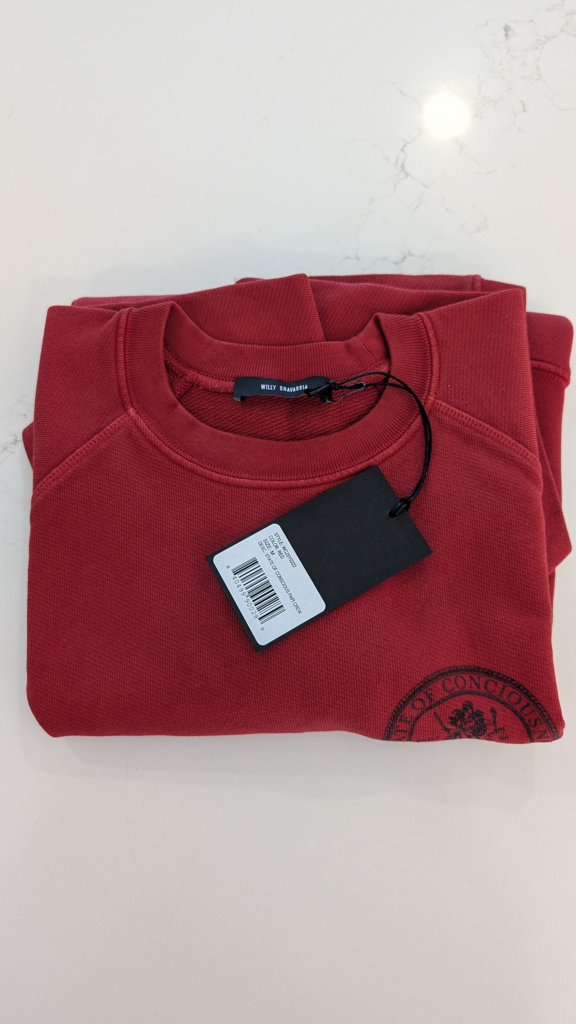 Willy Chavarria WILLY CHAVARRIA State of Consciousness Papi Crew Medium Size US M / EU 48-50 / 2 - 4 Thumbnail