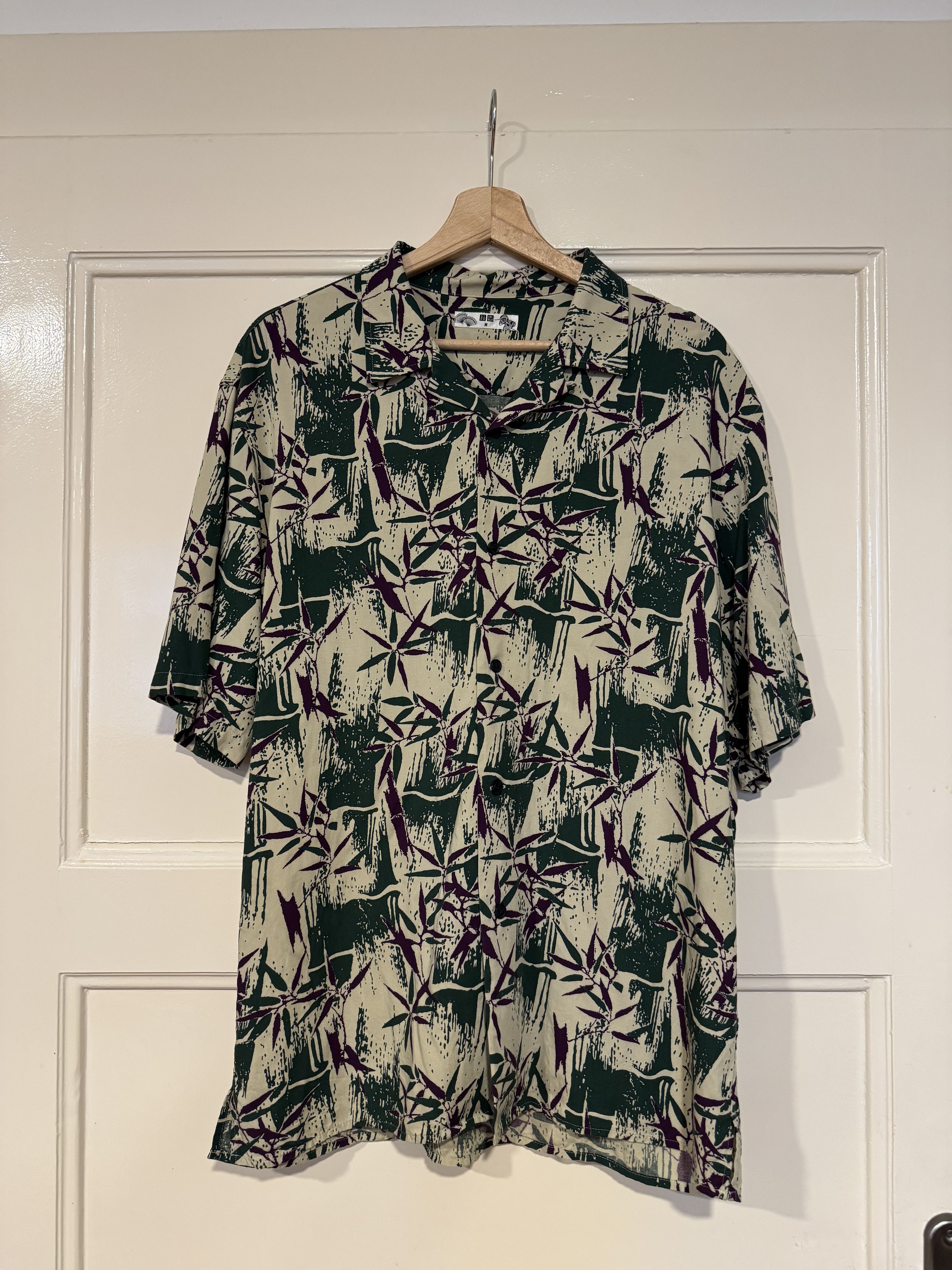 Uniqlo Uniqlo S/S camo shirt green M Size US M / EU 48-50 / 2 - 1 Thumbnail