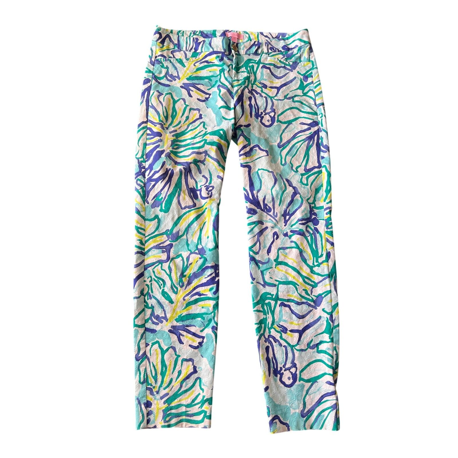Lilly Pulitzer Lilly Pulitzer Skinny Ankle Length Kelly Pant Size 6 Size 28" / US 6 / IT 42 - 1 Thumbnail