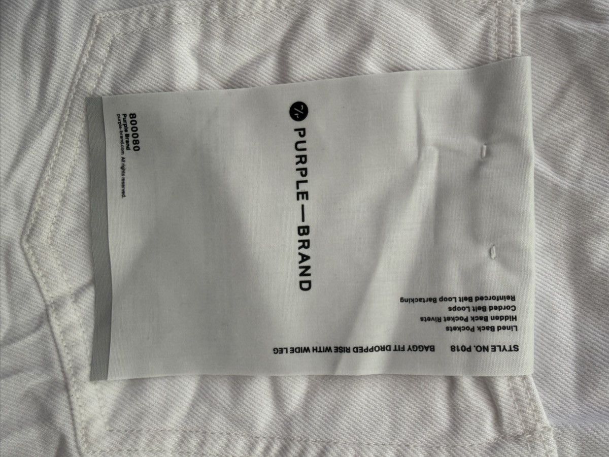 Purple Brand White baggy Purple Brand jeans Size US 34 / EU 50 - 7 Thumbnail