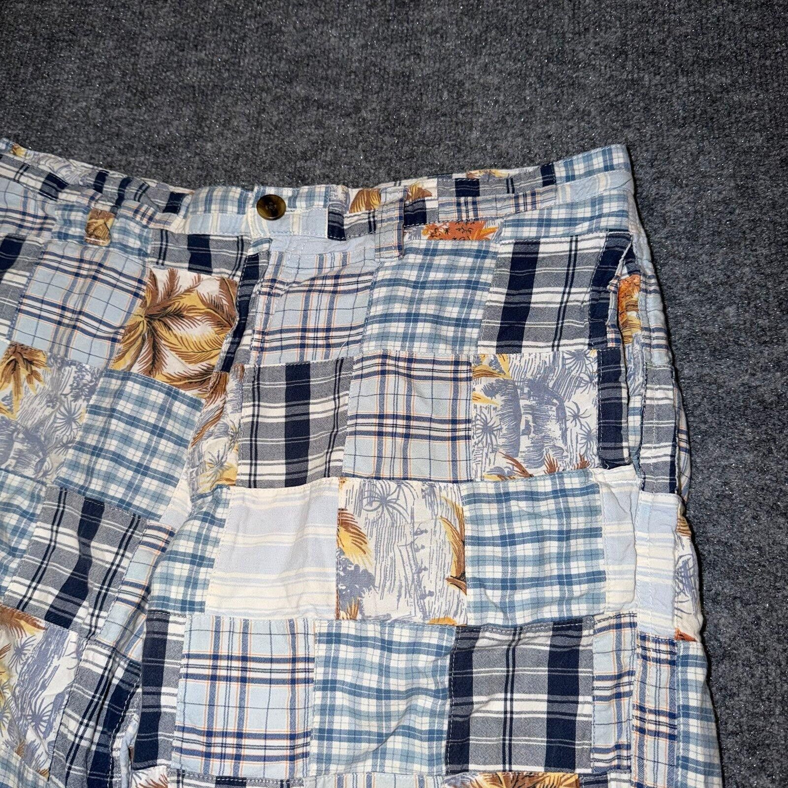 Old Navy Old Navy Beautiful Tropical Print Madras Shorts Mens LG Size US 34 / EU 50 - 2 Thumbnail