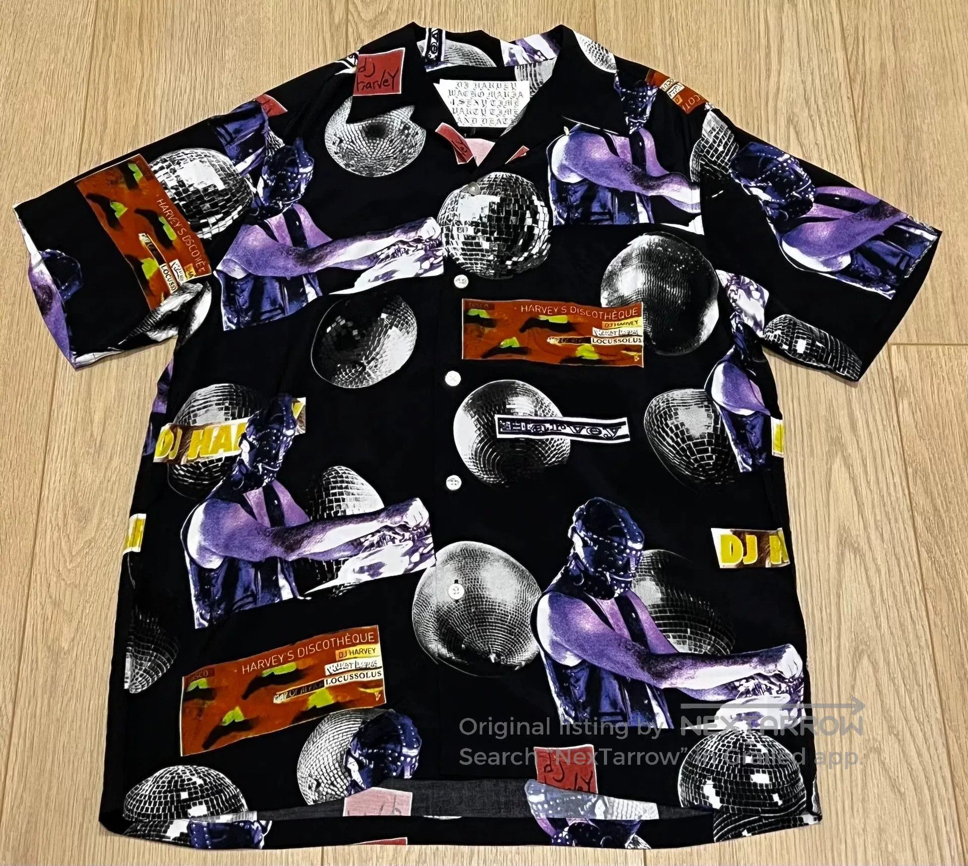 Wacko Maria WACKO MARIA DJ HARVEY S/S HAWAIIAN SHIRT. Size US M / EU 48-50 / 2 - 1 Thumbnail