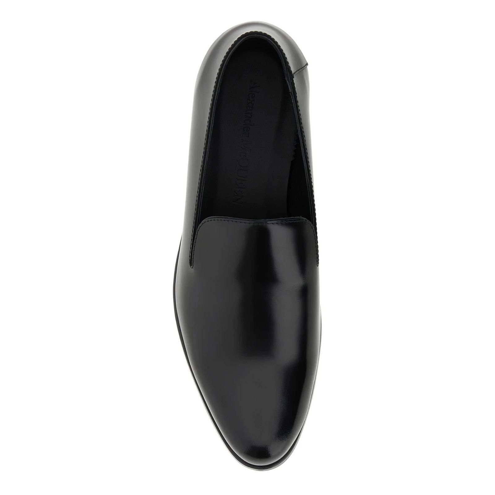 Alexander McQueen ALEXANDER MCQUEEN Black Leather Loafers New & Authentic (Men Size US 7 / EU 40 - 4 Thumbnail