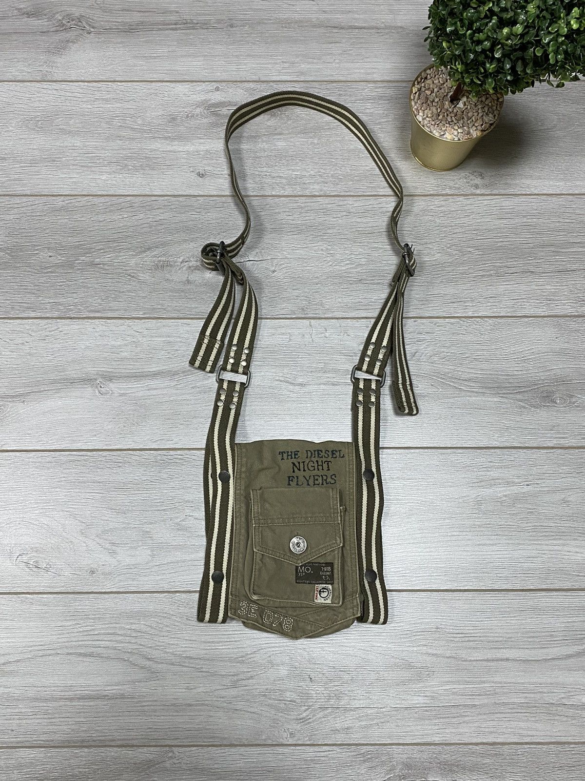 Diesel Diesel vintage strap shoulder crossbody bag Size ONE SIZE - 1 Thumbnail