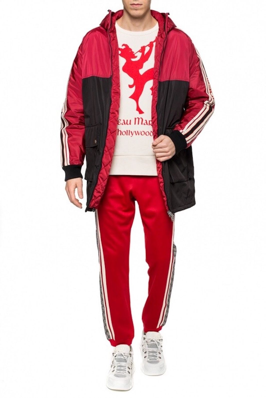 Gucci New Gucci Men's Joggers Size-L Size US 34 / EU 50 - 2 Thumbnail