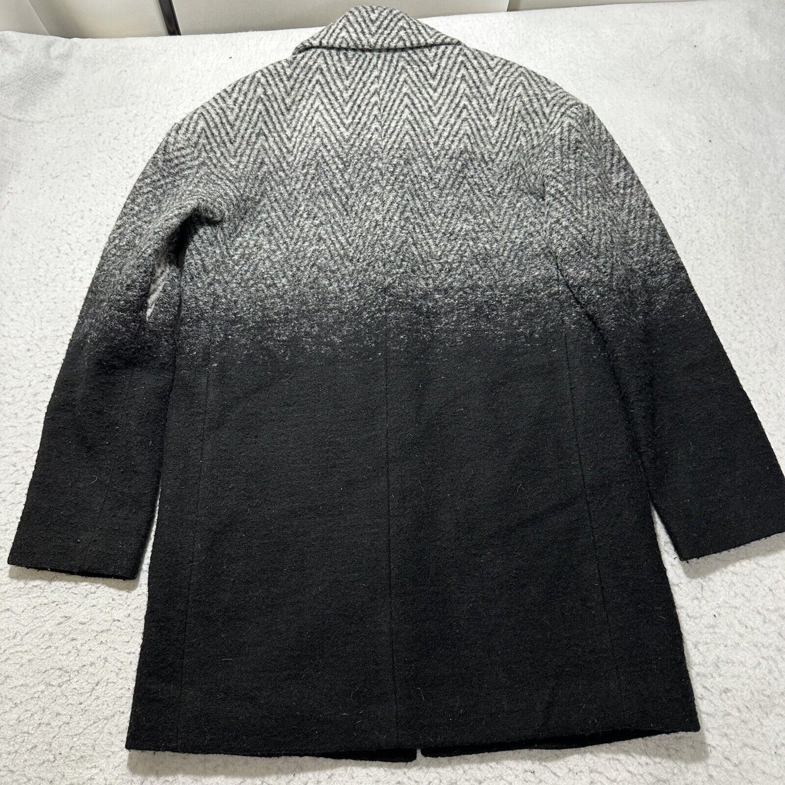 Other Talbots 4 Wool Pea Coat Button Front Heavyweight Gray Coat Size S / US 4 / IT 40 - 11 Thumbnail