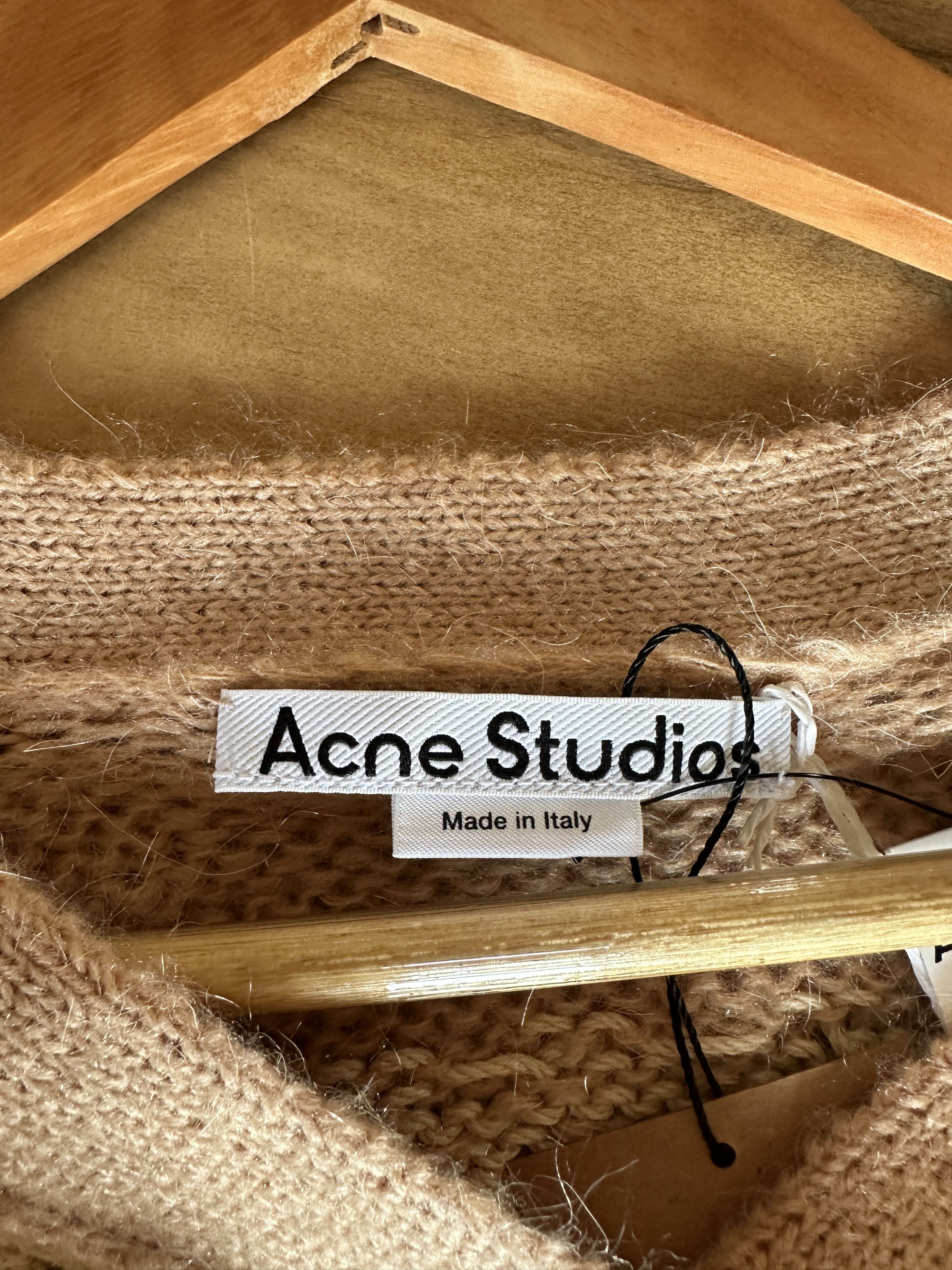 Acne Studios Acne Studios Striped Mohair Cardigan Size US S / EU 44-46 / 1 - 5 Thumbnail