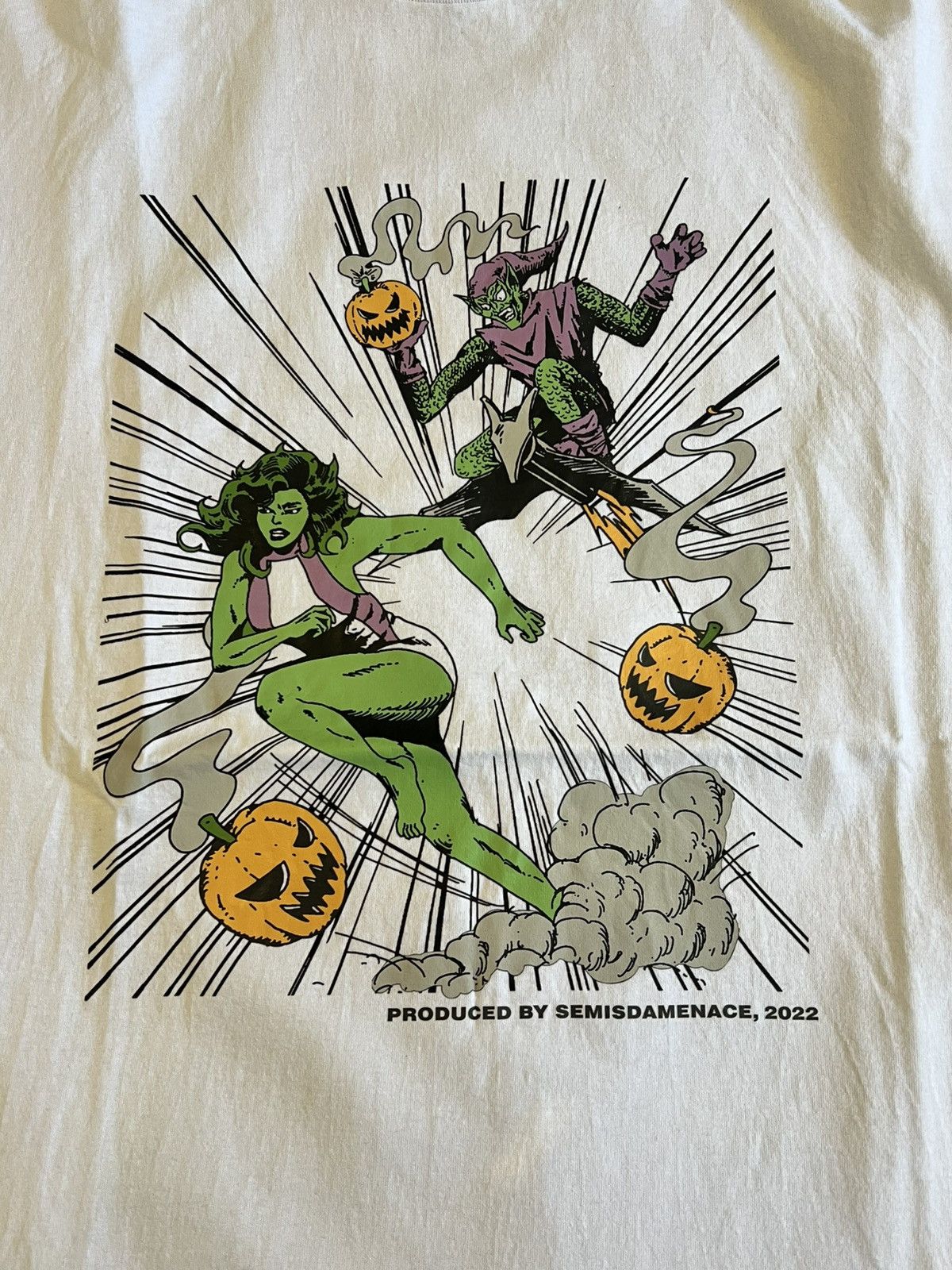 Marvel Comics She-Hulk x Green Goblin Marvel Tee (XL) Size US XL / EU 56 / 4 - 4 Thumbnail