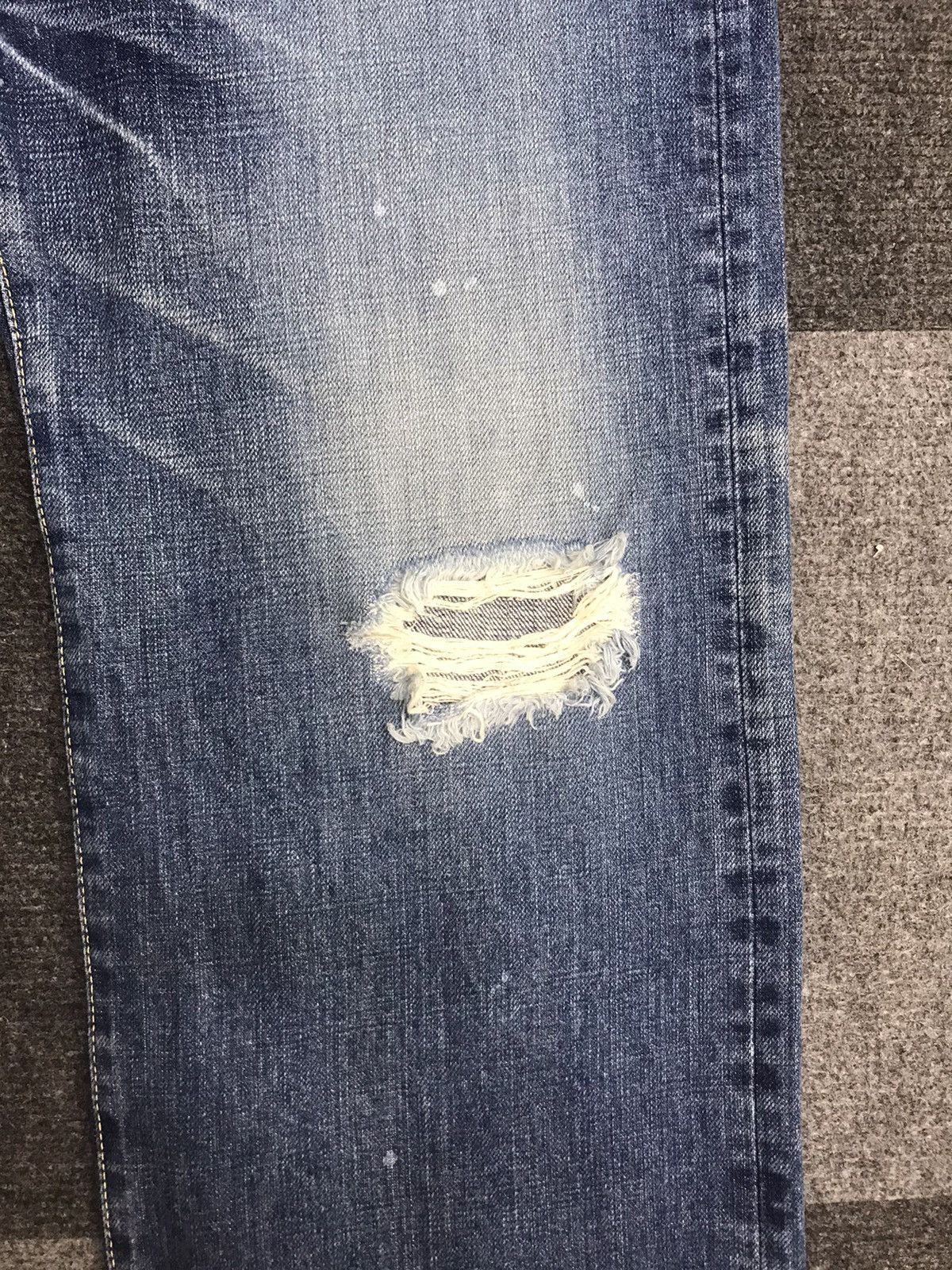 Japanese Brand × Spellbound SPELLBOUND Japan Patchwork Distressed Jeans Size US 35 - 8 Thumbnail