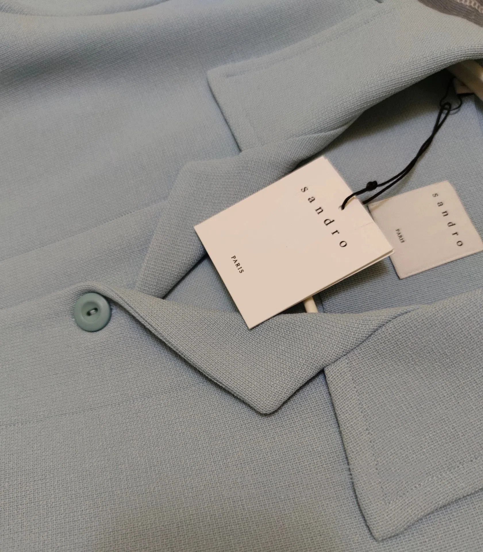 Sandro Sandro French Style Men’s Shirt. Size US S / EU 44-46 / 1 - 2 Thumbnail