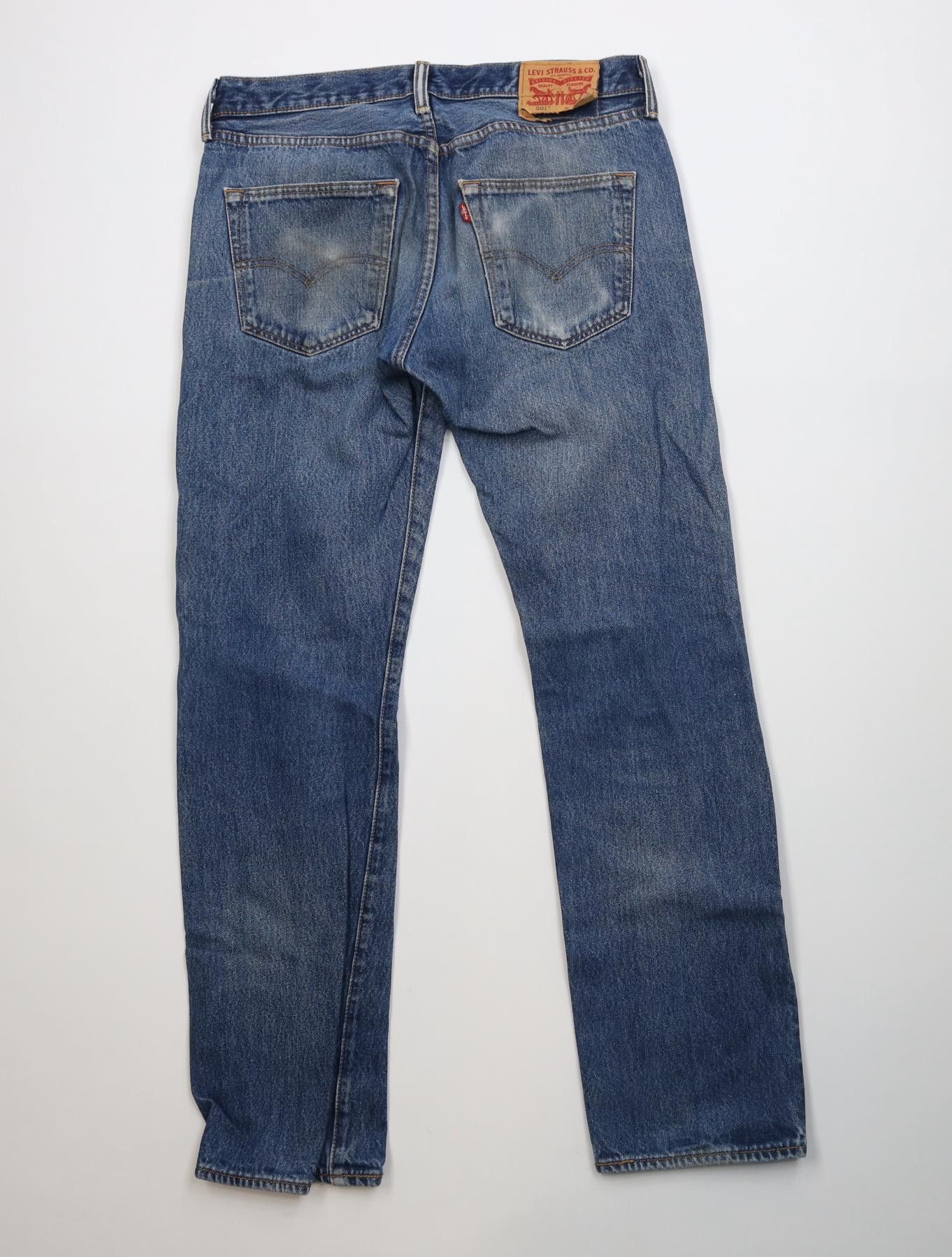 Levi's Vintage Y2K Levis 501xx Button Fly Original Fit Jeans Blue Size US 33 - 9 Thumbnail