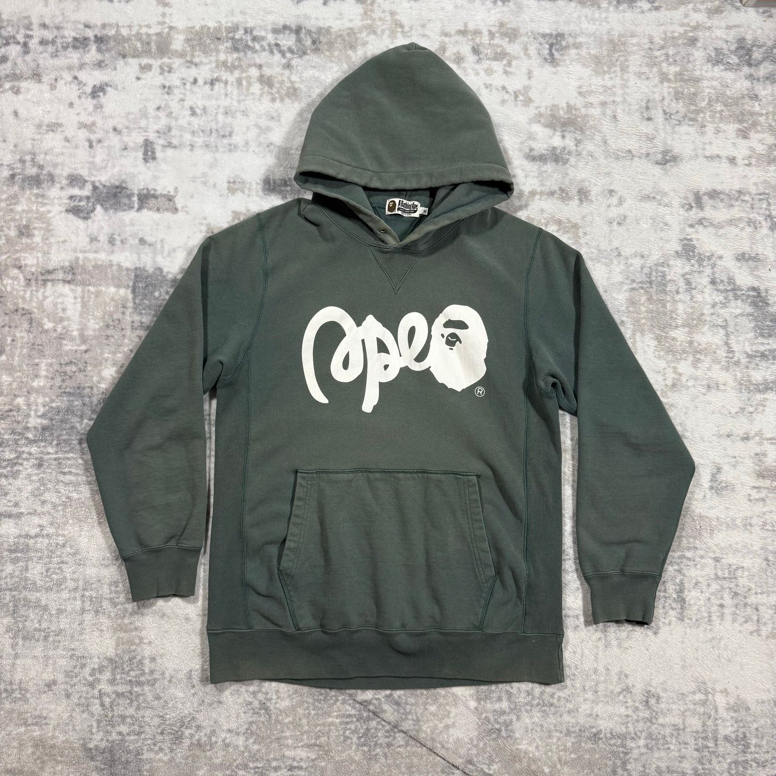 Bape × Nigo Authentic Bape 2000’s Graffiti Logo Hoodie XL Size US XL / EU 56 / 4 - 1 Thumbnail