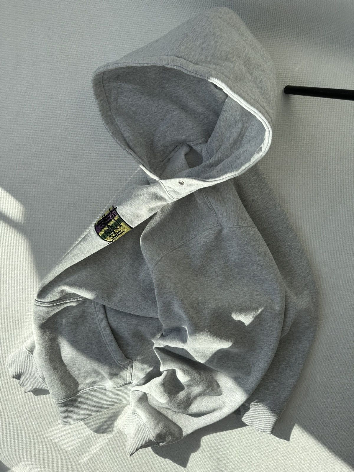 Stussy × Vintage STUSSY CENTER LOGO VINTAGE OVERSIZE HOODIE Size US XL / EU 56 / 4 - 7 Thumbnail